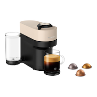 Nespresso Vertuo Pop+ Coffee & Expresso Maker, Beige Front_Angled_Right
