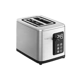 T-fal 2-Slice Stainless Steel Digital Toaster, Extra wide slots, 7 Browning levels Front_Three_Fourths_Angled_Right