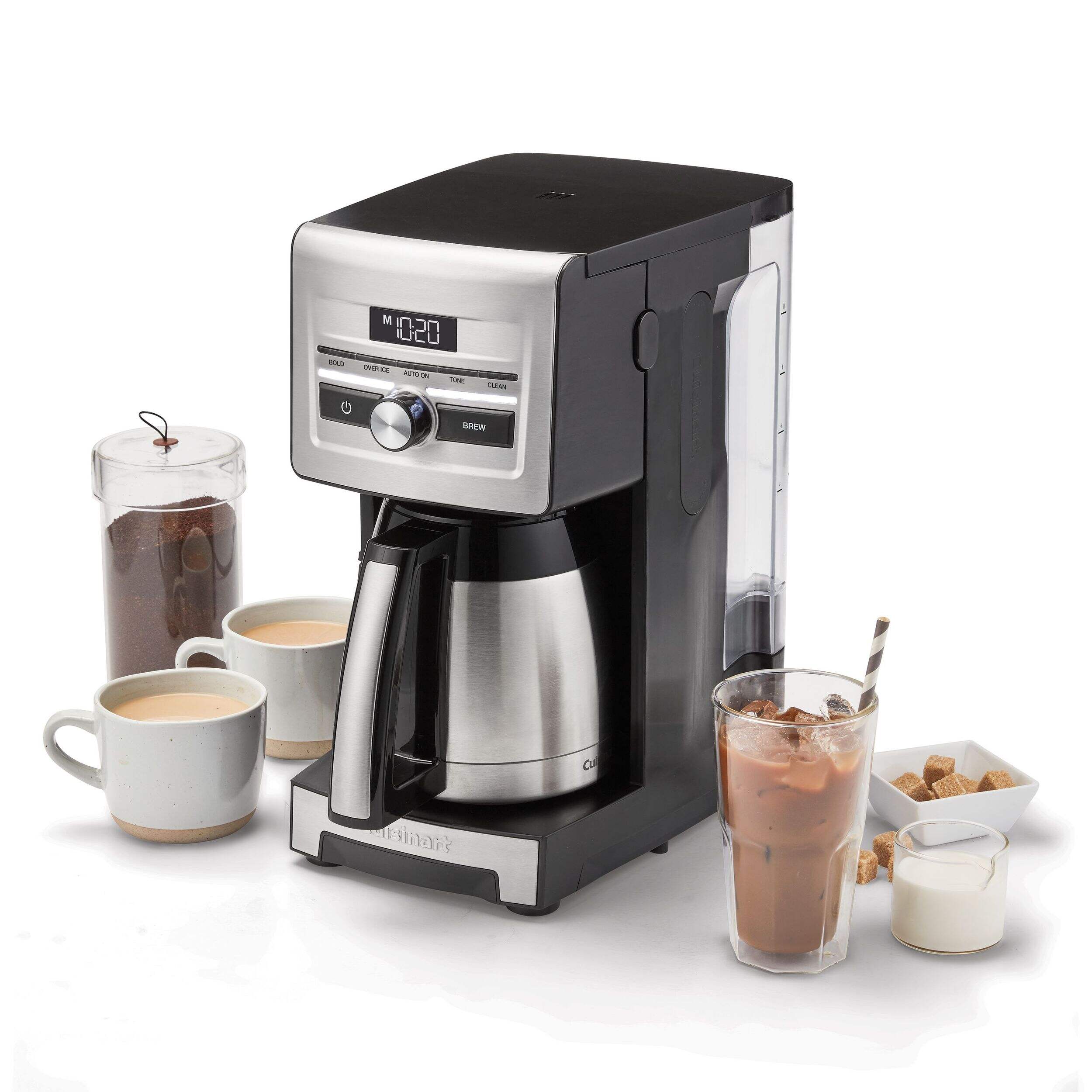 Cuisinart 12-Cup Front-Fill Thermal Carafe Coffee Maker Front_Three_Fourths_Angled_Left