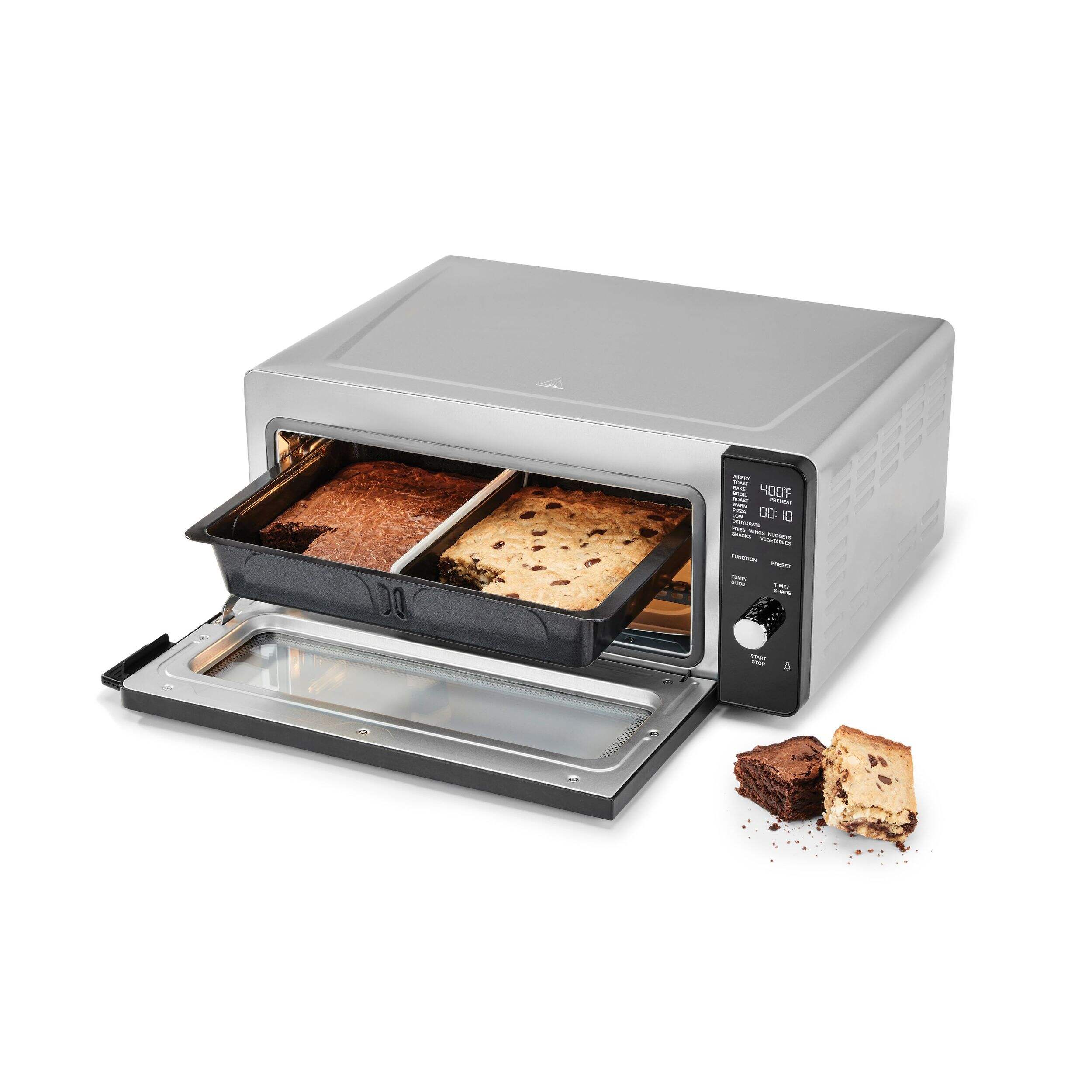 Cuisinart 1800W Large Flip Up Air Fry Toaster Oven Front_Angled_Left