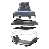 Ninja Crispi™ 6-Cup Air Fryer with Borosilicate Glassware Front_Angled_Left