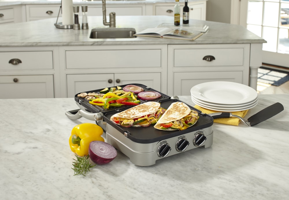 Cuisinart® Griddler 5in1, NonStick Panini Grill Press/Sandwich Maker