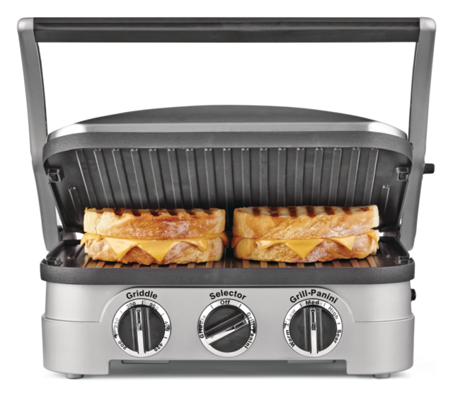 Cuisinart® Griddler 5in1, NonStick Panini Grill Press/Sandwich Maker