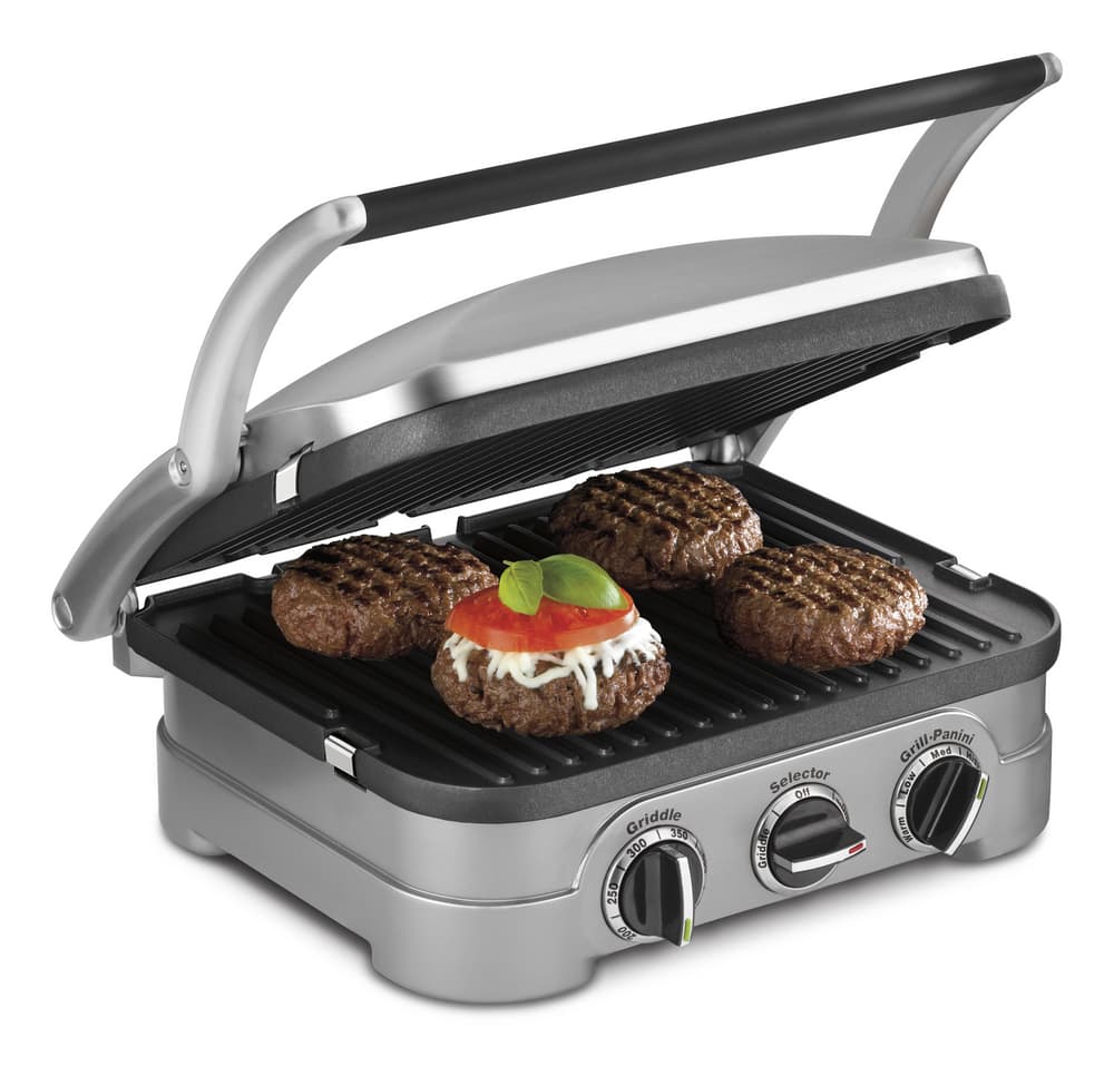 Cuisinart® Griddler 5-in-1, Non-Stick Panini Grill Press/Sandwich Maker ...