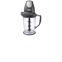 Ninja® Master Prep® Professional Food Processor/Blender Black, 2 to 6 Cups Front_Elevated