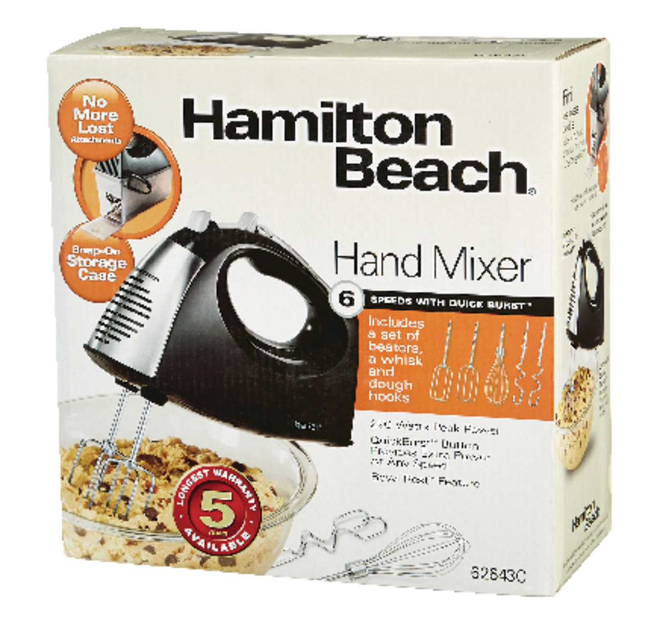 Hamilton Beach 6-Speed Hand Mixer, 1 ct - Fred Meyer