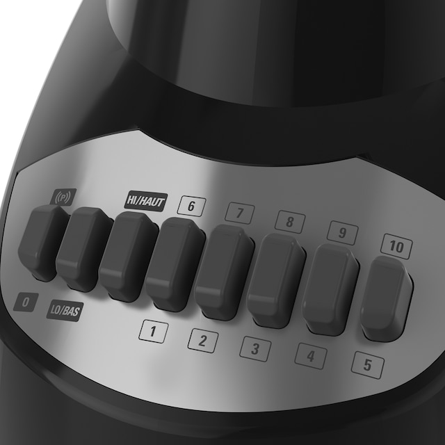 Black & Decker 10Speed Blender, Black, 550W Canadian Tire