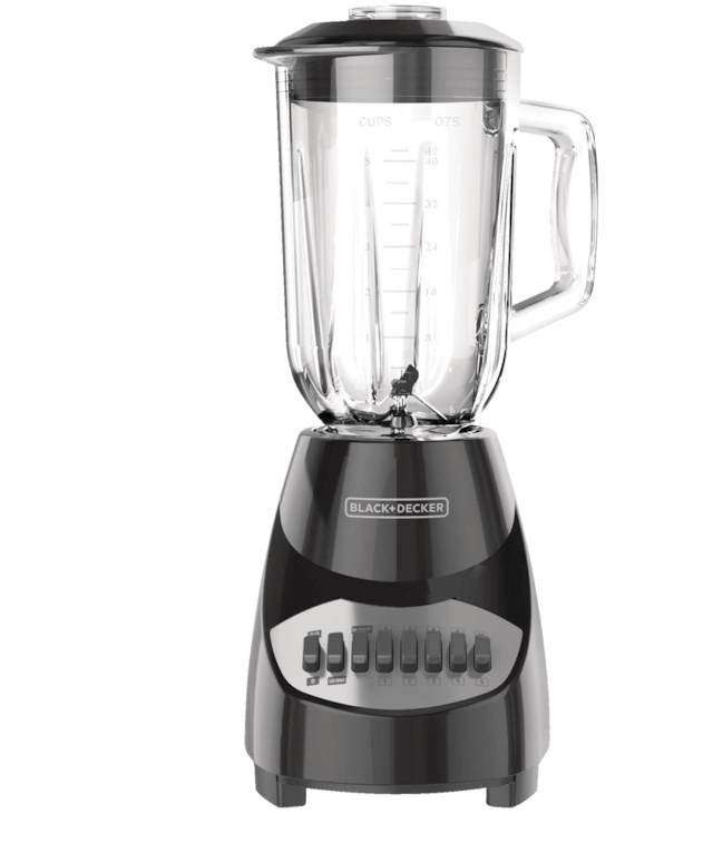 Black & Decker 10Speed Blender, Black, 550W Canadian Tire
