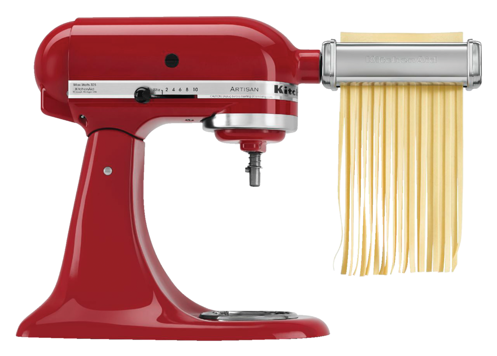 set pasta press kitchenaid