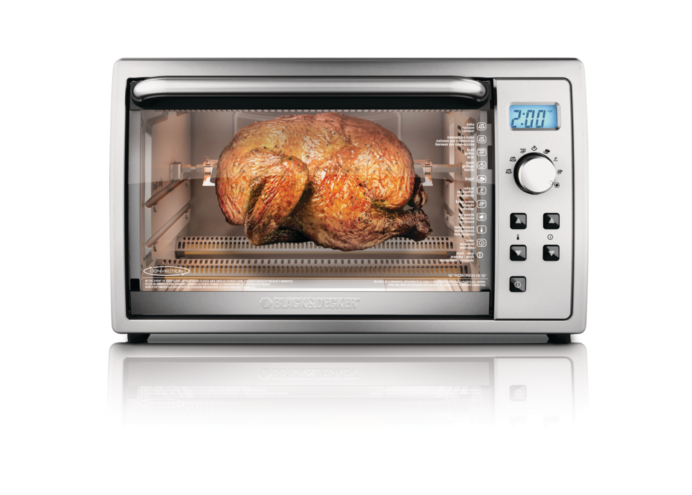 toaster oven with rotisserie