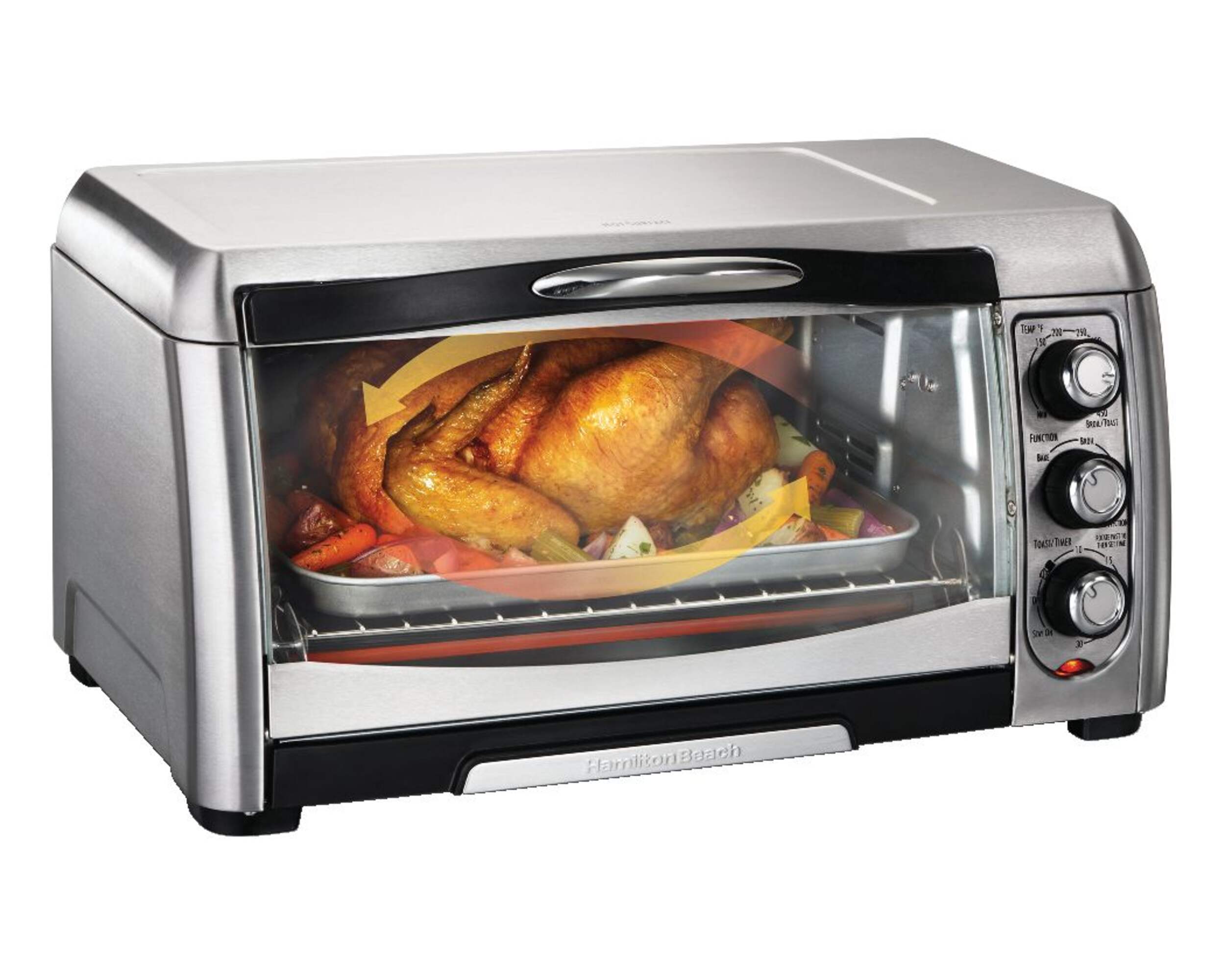 Hamilton Beach EasyReach Convection Toaster Oven w/ 3 Functions