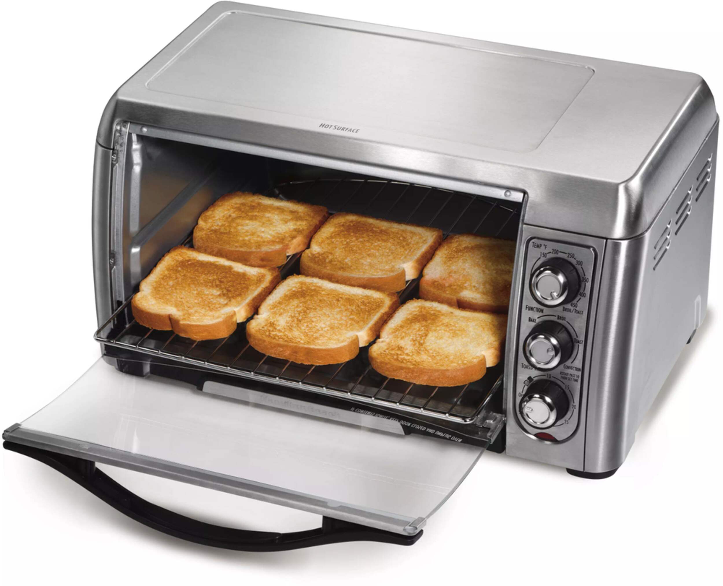 Hamilton Beach EasyReach Convection Toaster Oven w/ 3 Functions