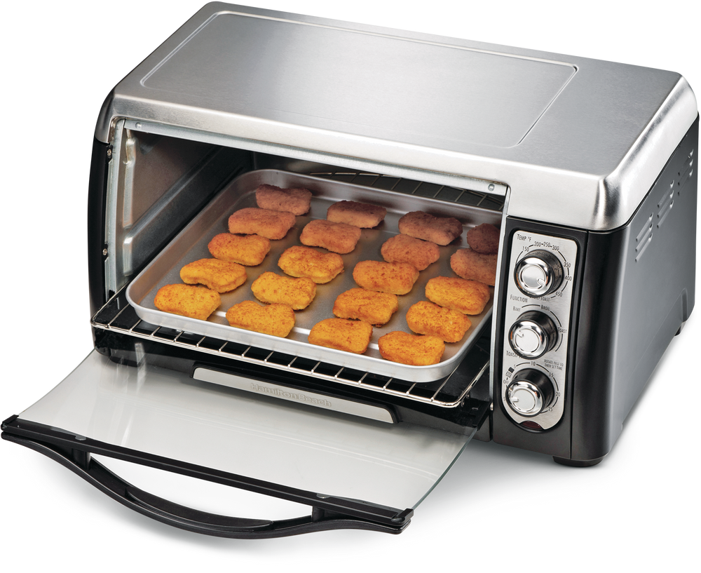 Hamilton Beach EasyReach Convection Toaster Oven w/ 3 Functions