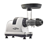 Omega Horizontal Slow Juicer, 150W, 4 Cups Front_Three_Fourths_Angled_Right