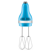 KitchenAid 5-Speed Ultra Power™ Hand Mixer, Crystal Blue Front_Flat