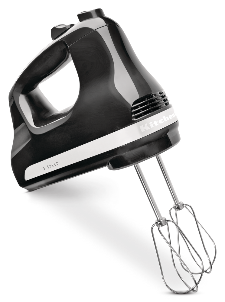 KitchenAid® Ultra Power™ 5Speeds Hand Mixer w/ Turbo Beater Onyx Black