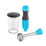 KitchenAid 2-Speed Hand Blender, Crystal Blue