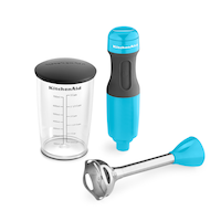 KitchenAid 2-Speed Hand Blender, Crystal Blue