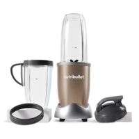 NutriBullet® Magic Bullet 900 Series Blender/Nutrition Extractor w/ 2 Cups, Gold, 710 to 946mL Front_Flat