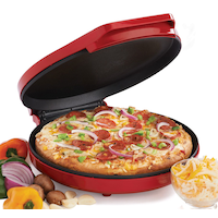 Betty Crocker 10-in Pizza Maker Front_Three_Fourths_Angled_Right
