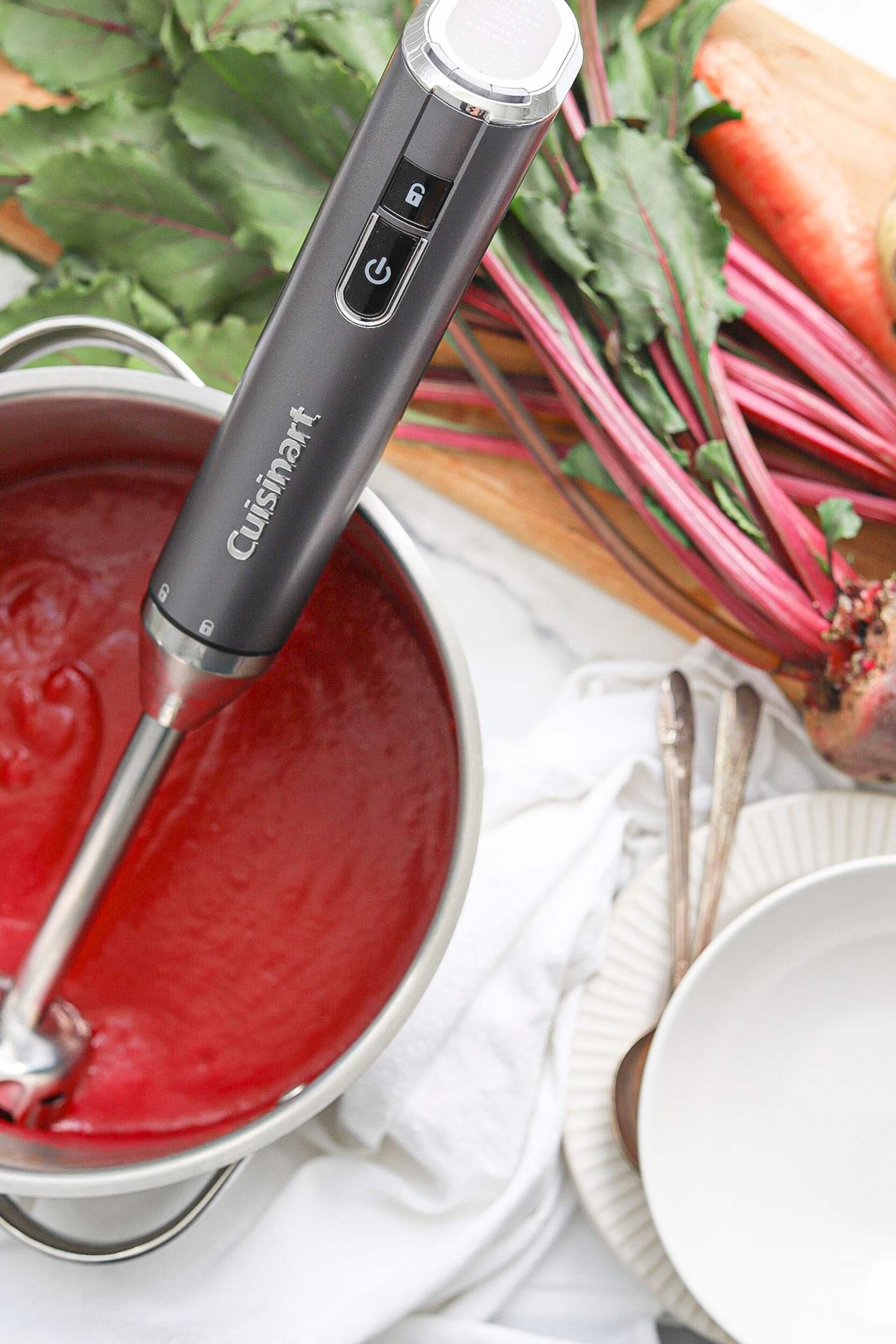 Cuisinart® Evolution X Cordless Rechargeable Hand Blender w/ Measuring