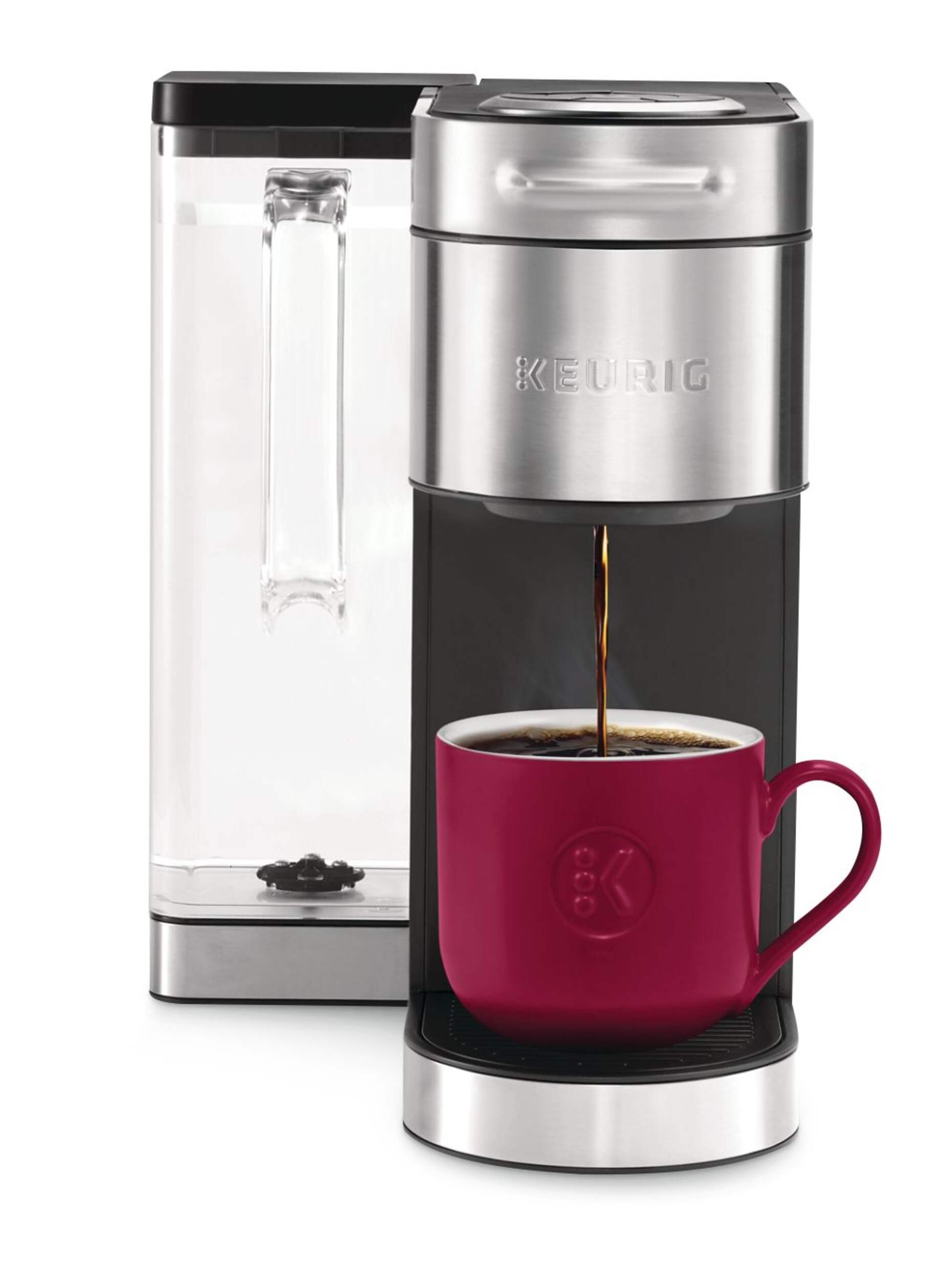 Keurig® K-Supreme Plus Single Serve Coffee Maker, Grey Front_Flat