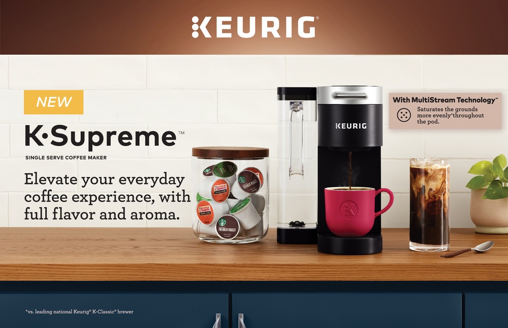Keurig® KSupreme Single Serve Coffee Maker, Black Canadian Tire