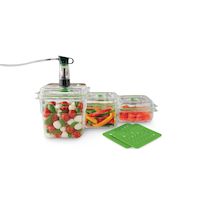 FoodSaver Fresh Container Set, 3-pc Front_Flat