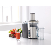 Breville Juice Fountain Multi-Speed Juicer Front_Angled_Left