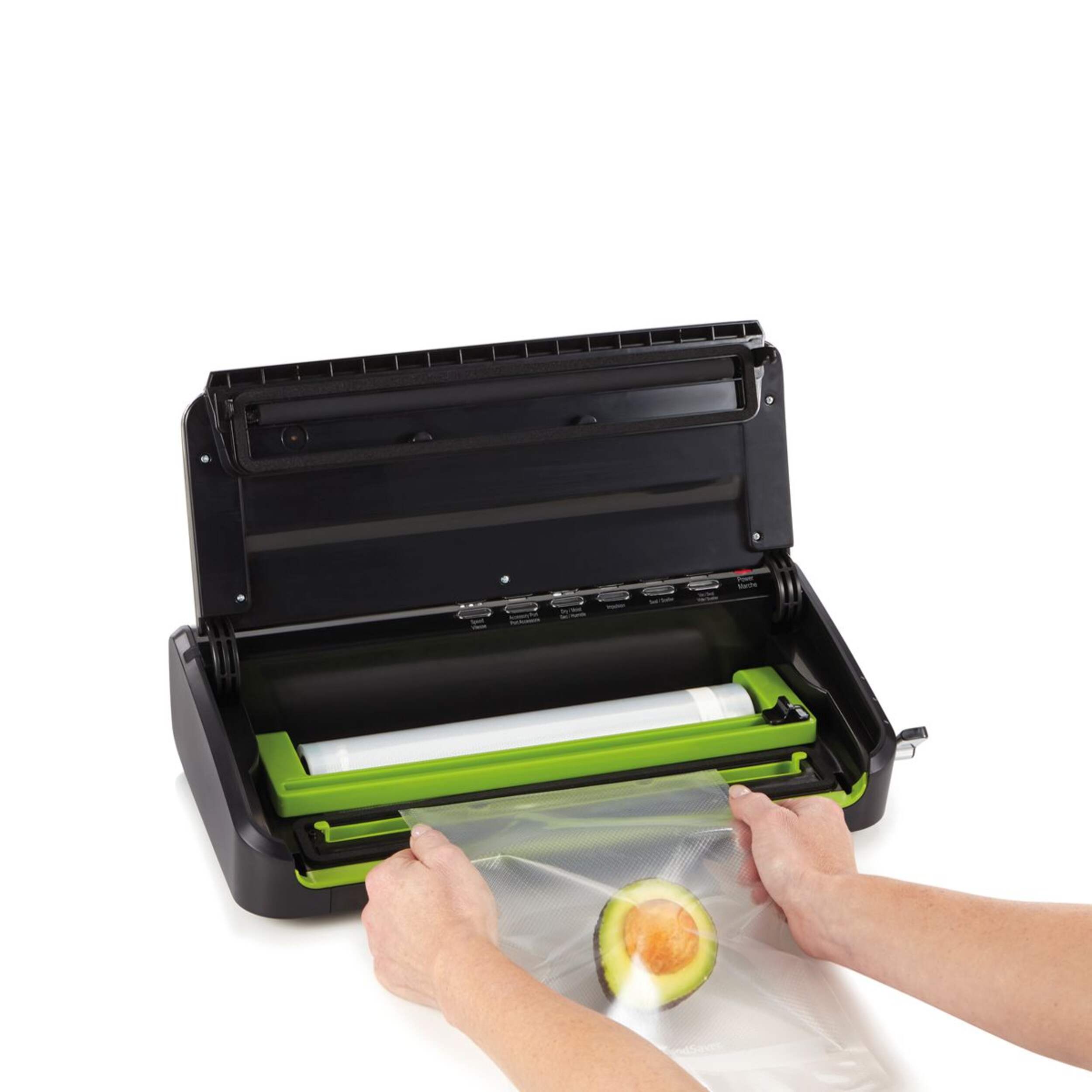 FoodSaver® Compact Vacuum Sealer/Sealing System w/ Roll Storage, Stainless Steel Canadian Tire