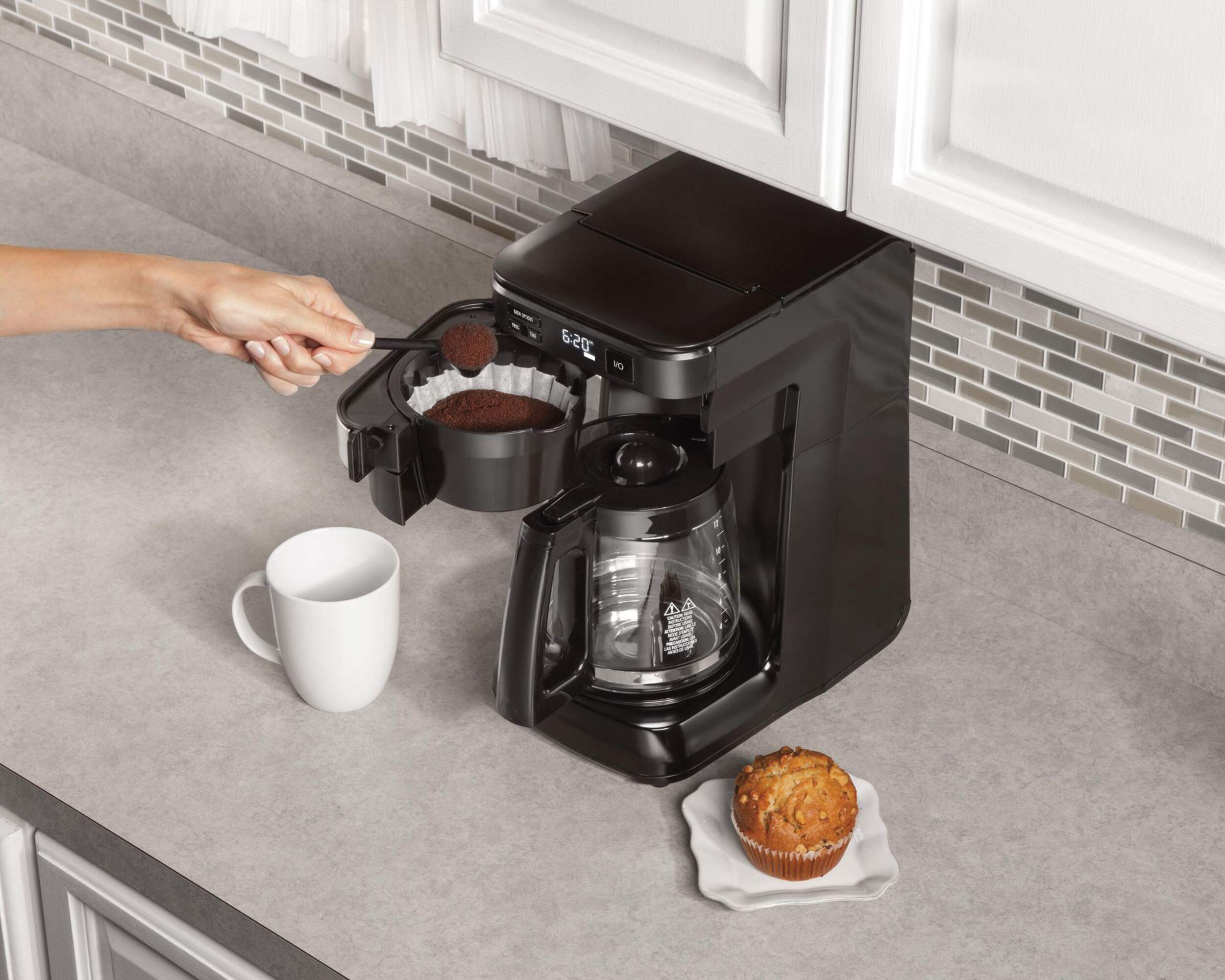 Hamilton Beach Programmable 12Cup Coffee Maker Canadian Tire