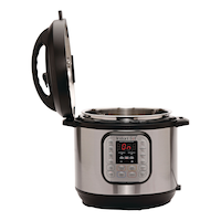 Instant Pot® Duo 7-in-1 Pressure Cooker/Slow Cooker, Stainless Steel, 6qt Front_Elevated