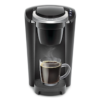 Keurig® K-Compact Single Serve Coffee Maker, Black Front_Elevated