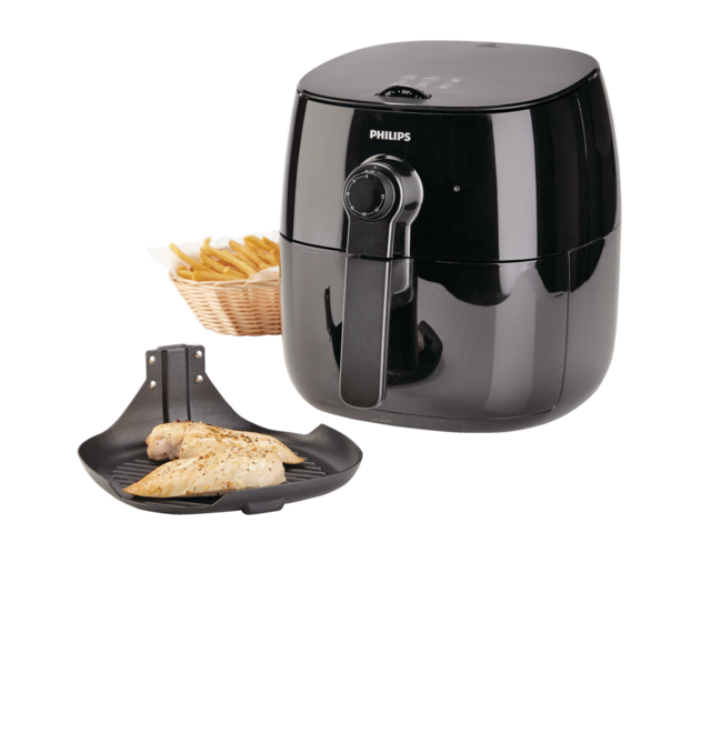 Philips Premium Air Fryer w/ Twin Turbostar Technology, Black, 2.6L Canadian Tire