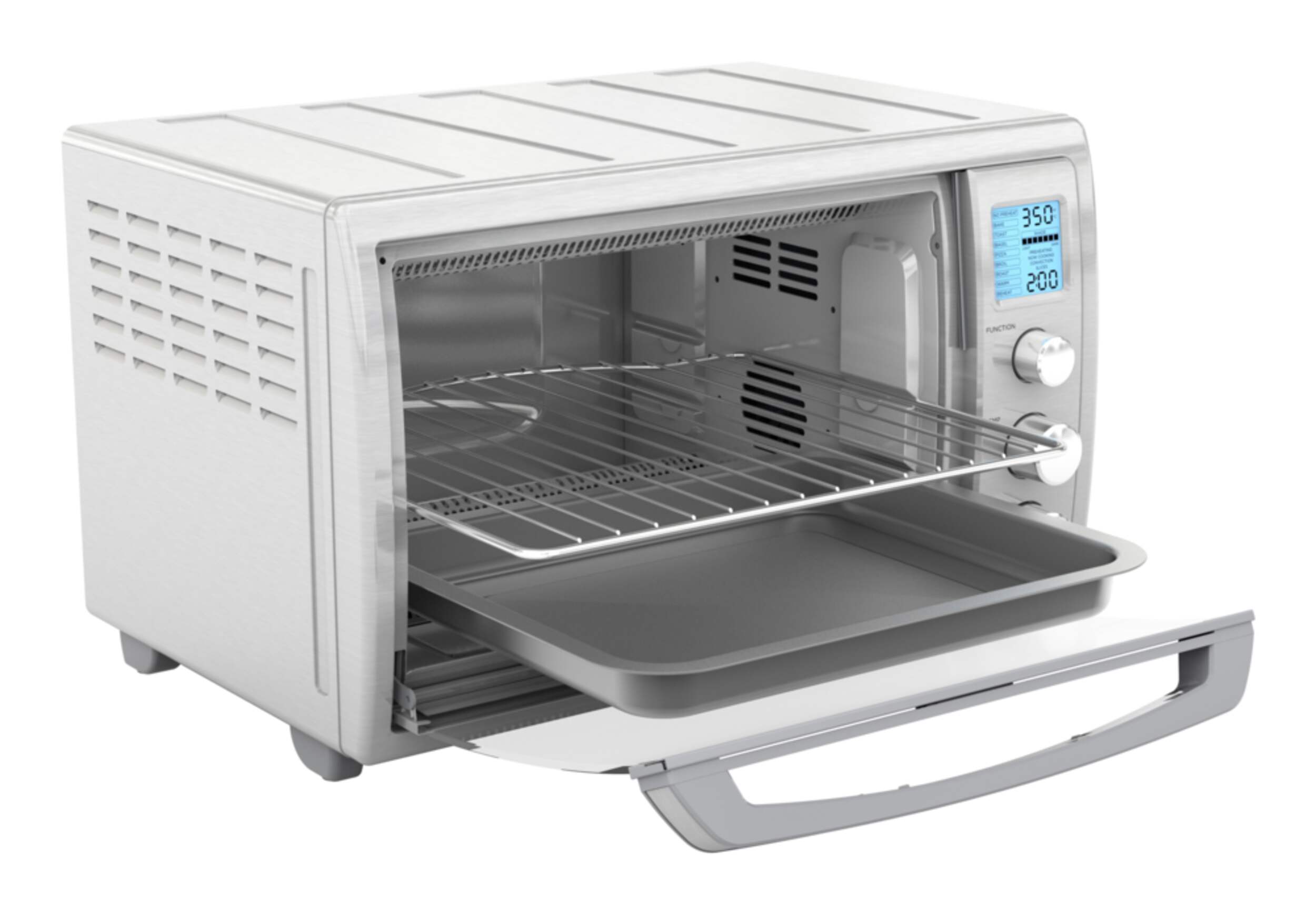 Black & Decker Digital No Preheat Convection Toaster Oven w/ 9