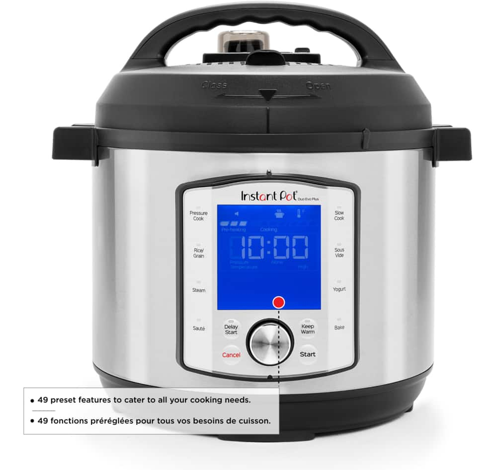 instant pot duo evo plus sterilize