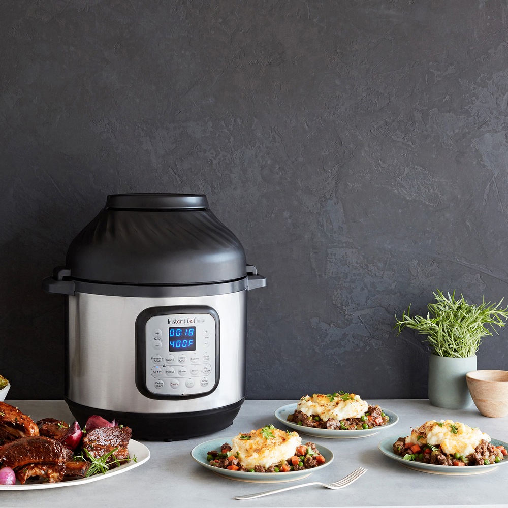 Air fryer power xl and instant pot duo crisp 8
