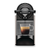 Nespresso Pixie Espresso Machine by Breville, Titan Front_Flat