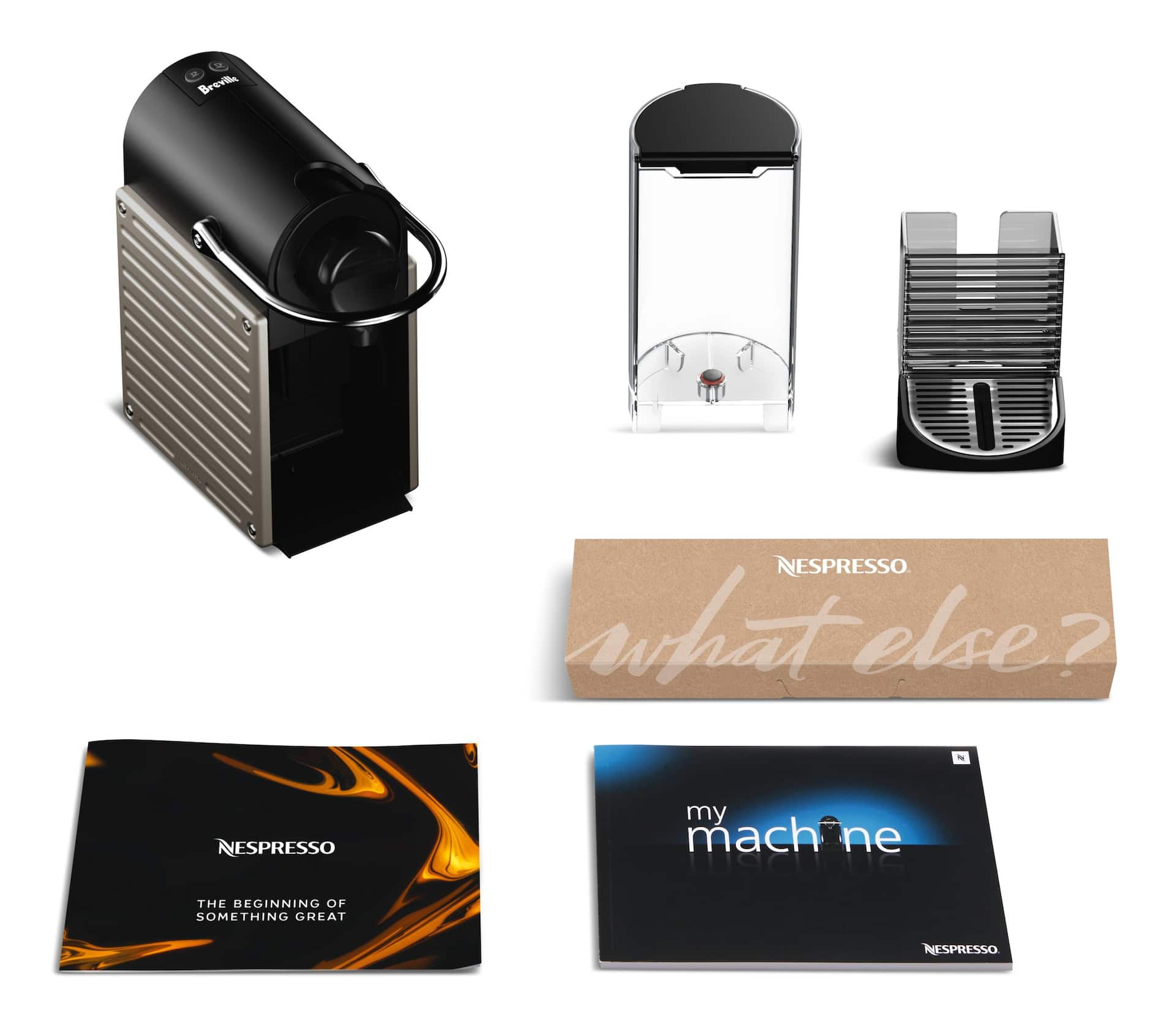 Nespresso pixie 2024 electric titan