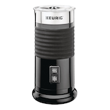 Keurig® Standalone Milk Frother For Hot or Cold Lattes & Cappuccinos, Black Front_Elevated