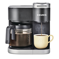 Keurig® Duo Single Serve & Carafe Coffee Maker, Black Front_Flat