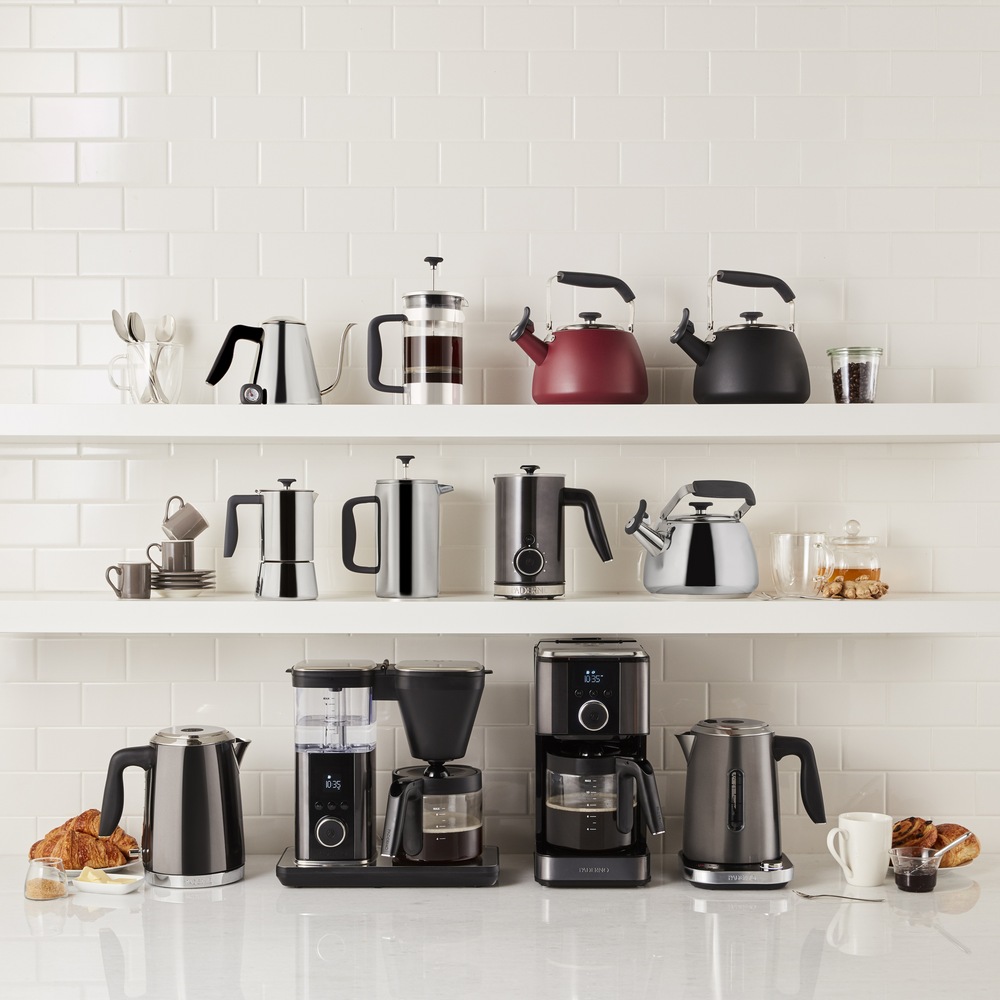 PADERNO Variable Temperature Electric Milk Frother, NonStick Interior, Black Canadian Tire