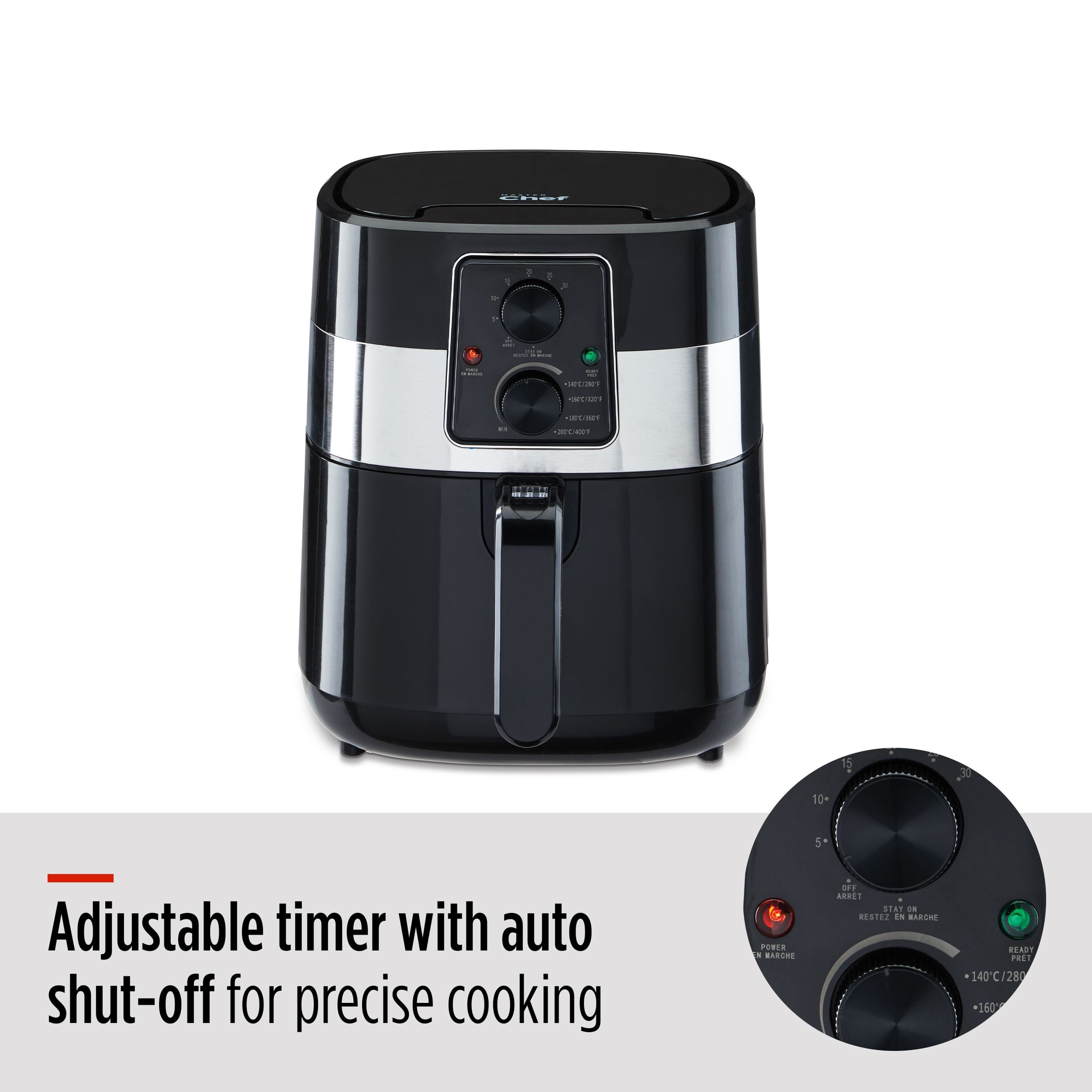 MASTER Chef Air Fryer, Black, 3L