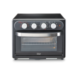 MASTER Chef AirFryer Toaster Oven w/ 5 Functions, Black Front_Elevated
