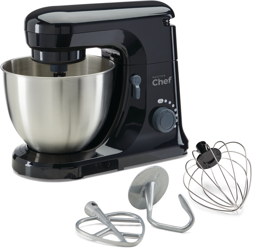 MASTER Chef BowlLift Stand Mixer w/ 7 Speeds, Black, 4.7qt Canadian Tire
