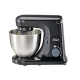 MASTER Chef Bowl-Lift Stand Mixer with 7 Speeds, Black, 4.7-qt Side_Left