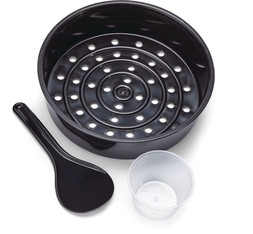 MASTER Chef NonStick Rice Cooker & Steamer, Black, 20 Cups