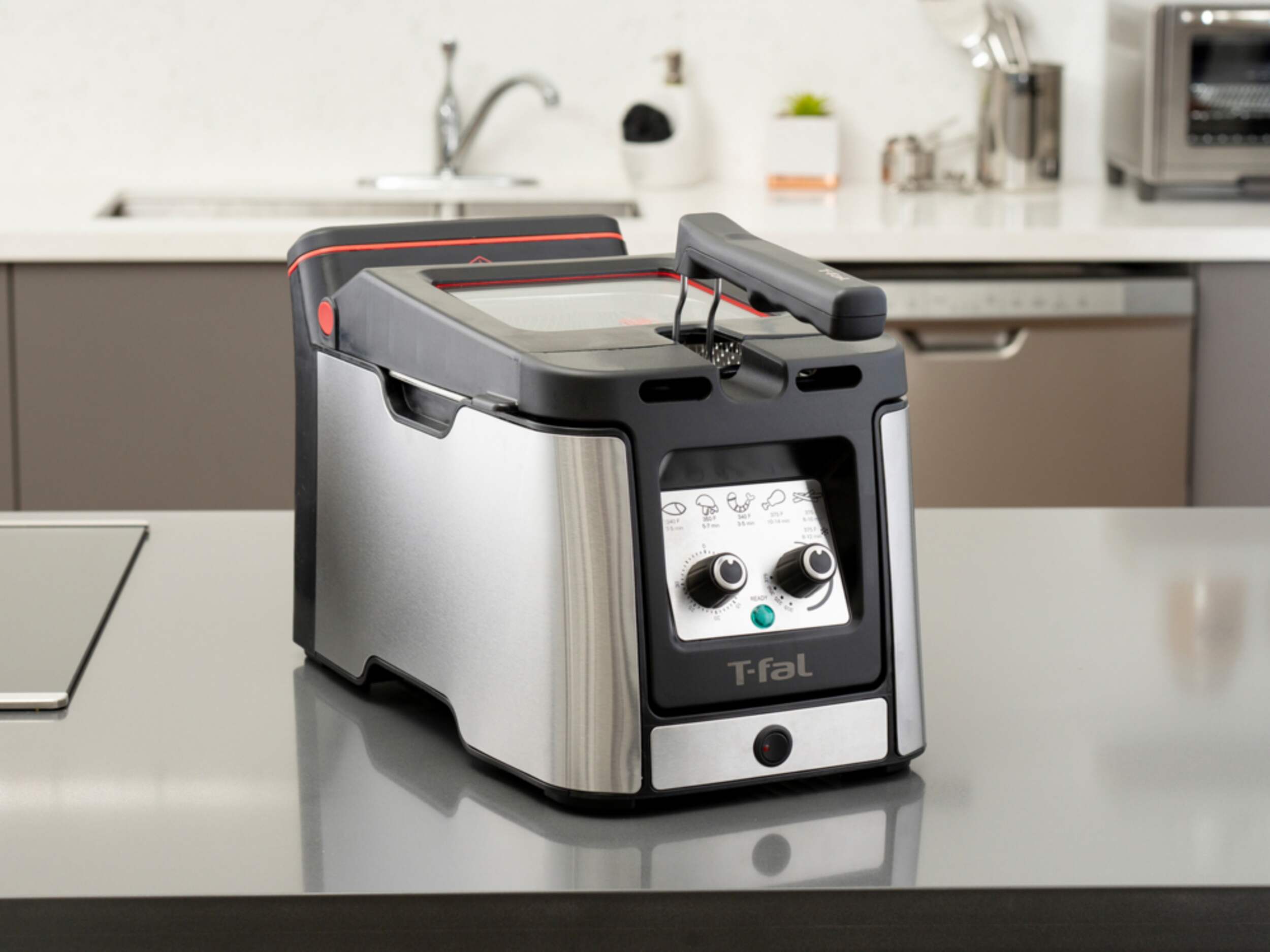 Tfal Odorless Deep Fryer, Stainless Steel, 3.5L Canadian Tire