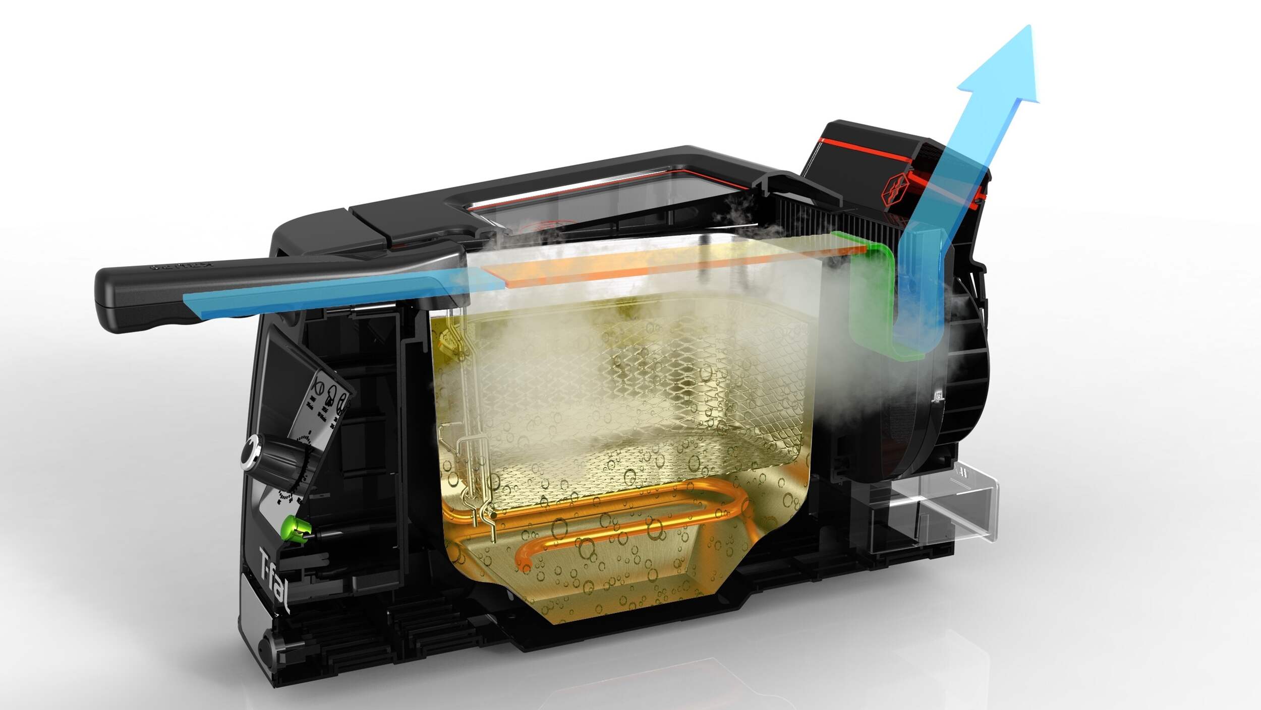 Tfal Odorless Deep Fryer, Stainless Steel, 3.5L Canadian Tire