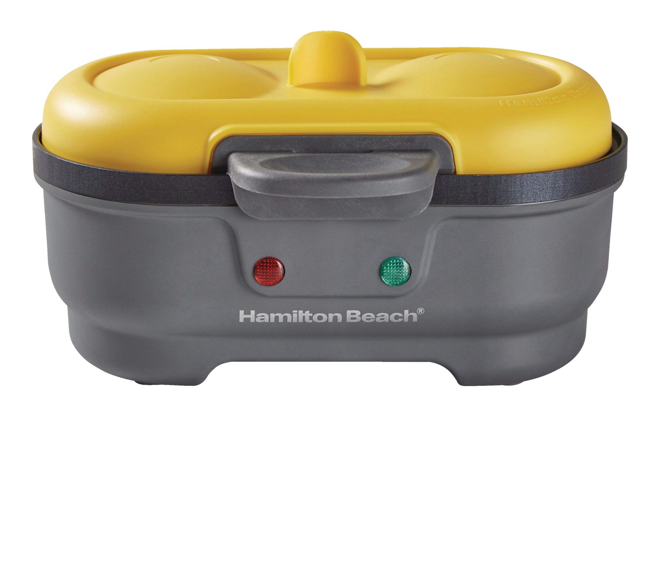 Hamilton Beach Non-Stick Egg Bites Maker/Egg Cooker, Grey, 2-Eggs Front_Elevated